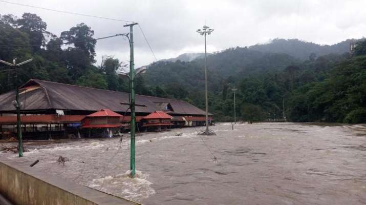 Kerala floods: Sabarimala devotees asked not to visit temple as river Pamba  overflows | India News – India TV