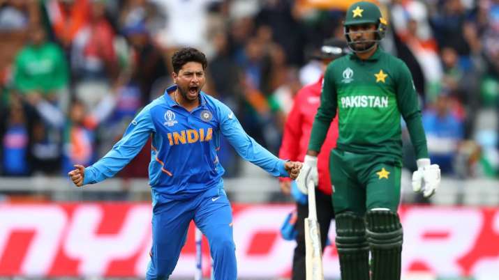 India Tv - The 2019 World Cup in Manchester remains India’s highest run-margin win Pakistan where the men in blue won 89 runs (D/L method) India Tv - The 2019 World Cup in Manchester remains India’s highest run-margin win Pakistan where the men in bl