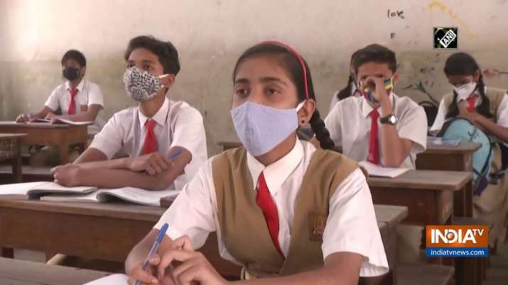 Surekha Kelkar, the principal of a private school in Santa