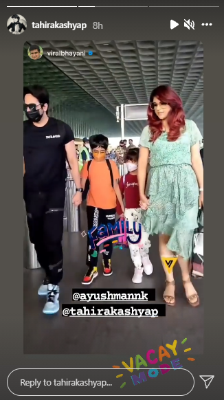 India Tv - Ayushmann Khurrana on a vacation with family