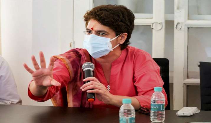 Priyanka Gandhi arrested