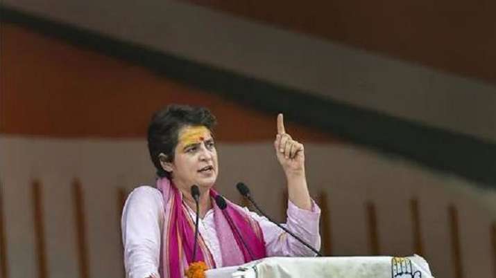 Congress leader Priyanka Gandhi Vadra 