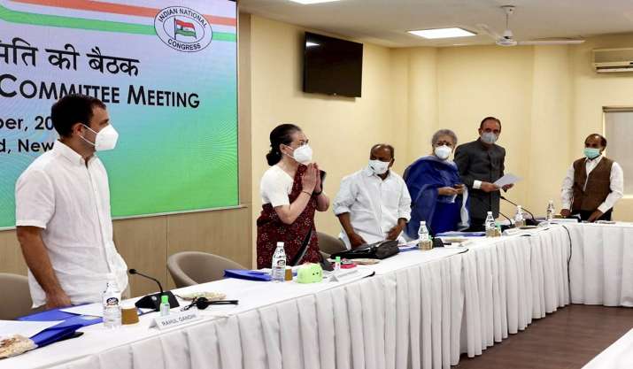 bjp slams cwc