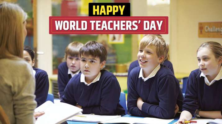 World day happy teachers A celebration
