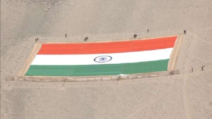 lt, tiranga flag, tiranga, khadi tiranga, indian army