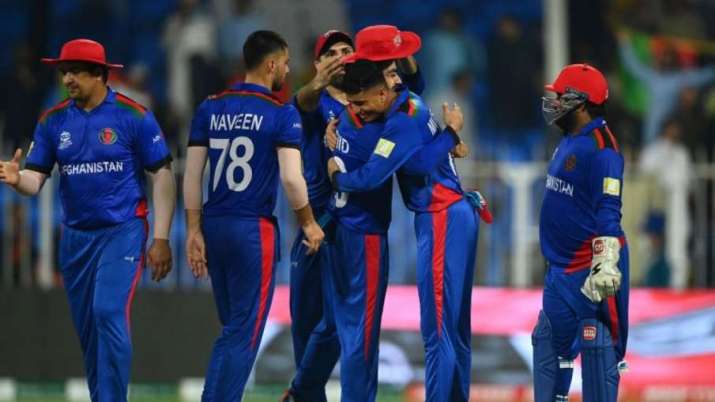 Afghanistan team against Scotland | Afghanistan vs Pakistan  SportzPoint.com