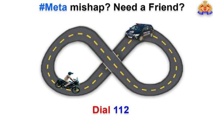 "Meta mishap? Need a Friend? Dial 112": UP Police's clever use of Facebook's new name for awareness