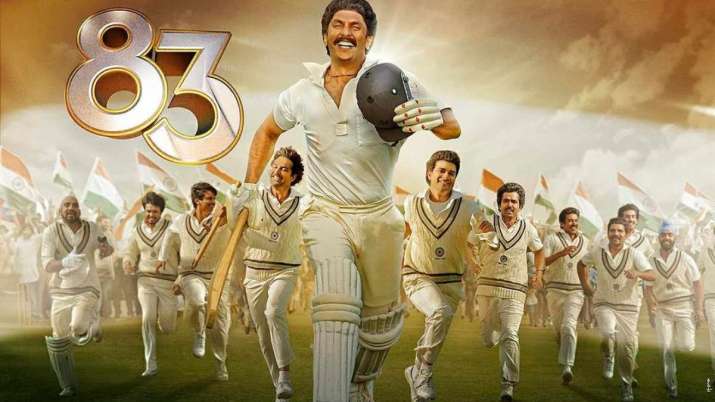 '83' Poster: Ranveer Singh as Kapil Dev leads the winning Indian team to glory