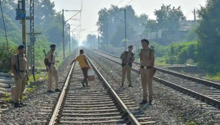 jharkhand railway track blast