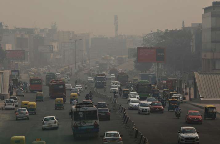 Vehicles accounted for 50 per cent Delhi pollution in early winter ...