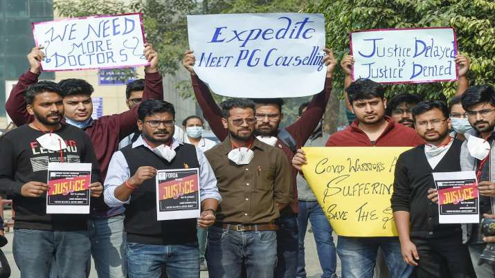 doctors strike, opd services strike, neet pg counselling