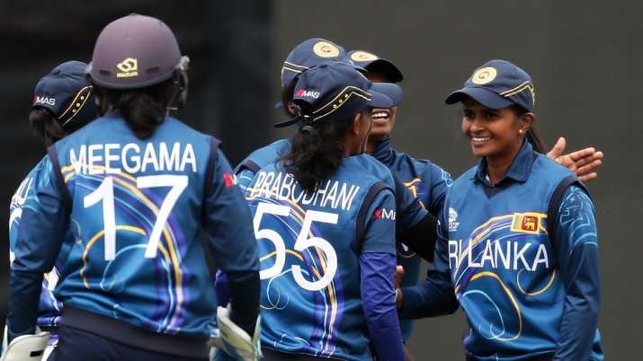 File photo of Sri Lanka Women's cricket players.