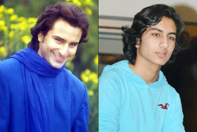 India Tv - Sara-Amrita to Aryan Khan-SRK: Celebs whose uncanny resemblance to their parents will surprise you