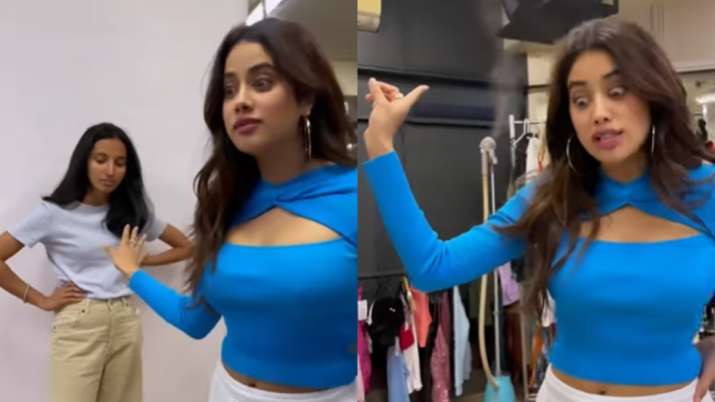 Janhvi Kapoor joins 'Pooja, what is this behaviour' viral meme, brother Arjun thinks she needs help 