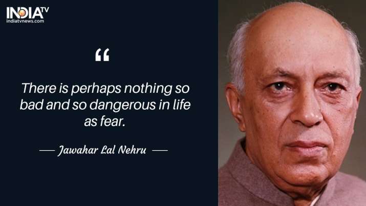 India Tv - jawaharlal nehru quotes
