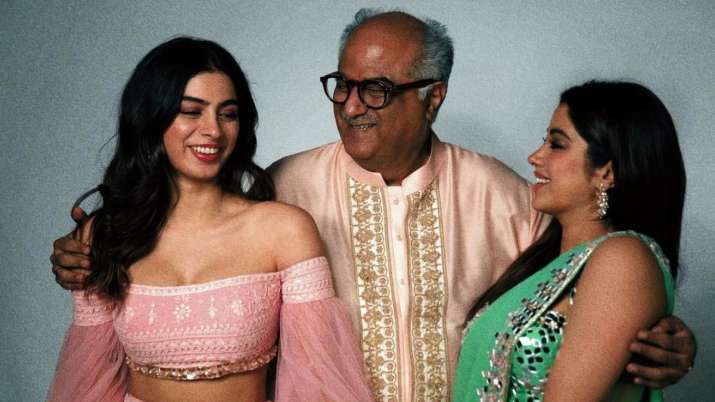 Khushi, Boney and Janhvi Kapoor