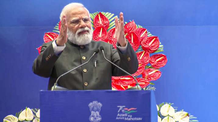 PM Modi addresses conference on creating synergy