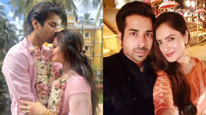 Puja Banerjee ties knot with Kunal Verma: Couple shares FIRST pic, 'Newly married again'