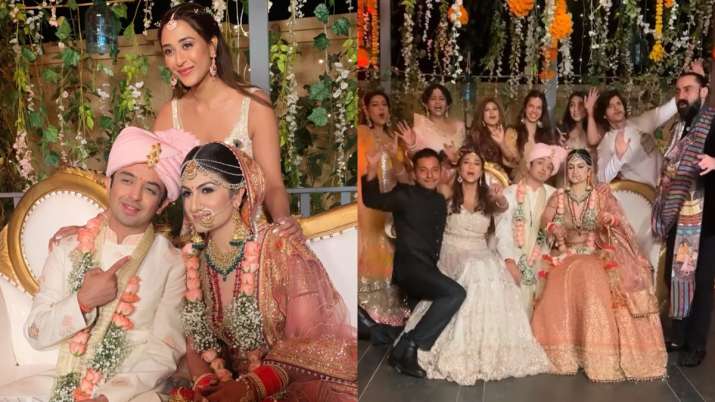 Yeh Rishta Kya Kehlata hai actor Ayush Viz marries girlfriend Sakshi Kohli; see inside pics, videos