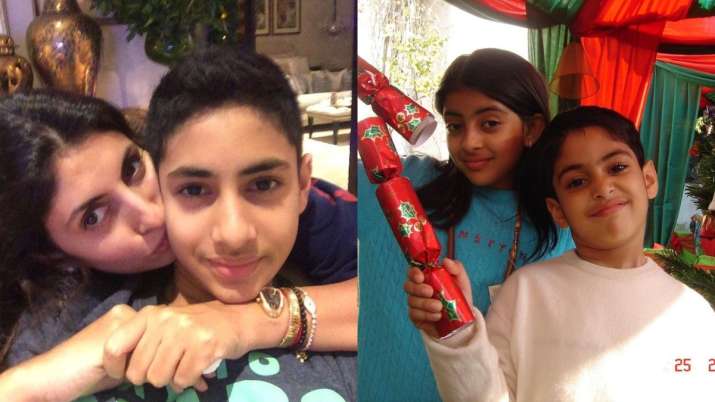 Shweta Bachchan, Navya Nanda share priceless childhood pics of Agastya on his 21st birthday
