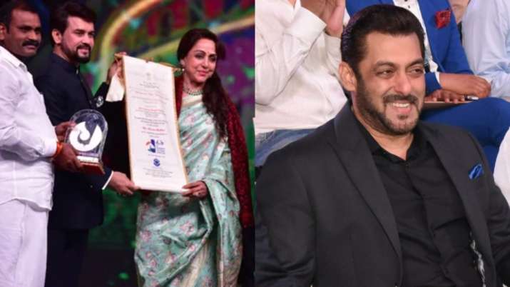 IFFI 2021: Hema Malini receives Indian Film Personality of the Year award; Salman Khan joins 