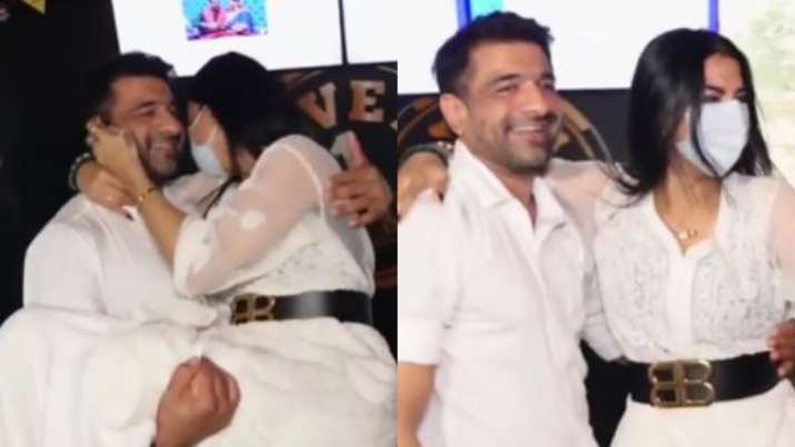 Eijaz Khan-Pavitra Punia trolled after PDA video goes viral; netizens ask 'love or overacting?'