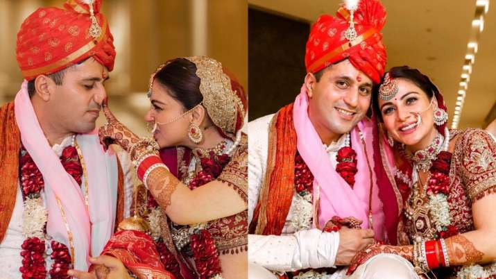 Shraddha Arya shares first pic with husband Rahul Nagal; celebs pour in wishes
