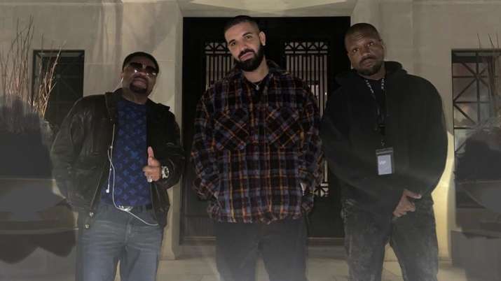 Drake and Kanye West 