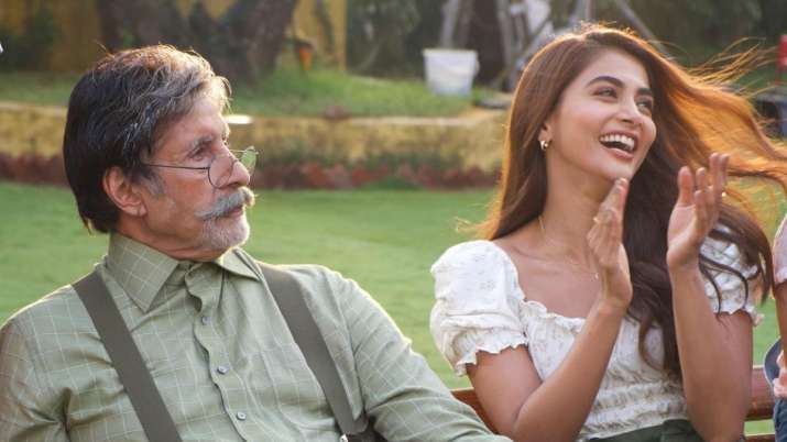 Pooja Hegde teases new project with Amitabh Bachchan; shares candid picture