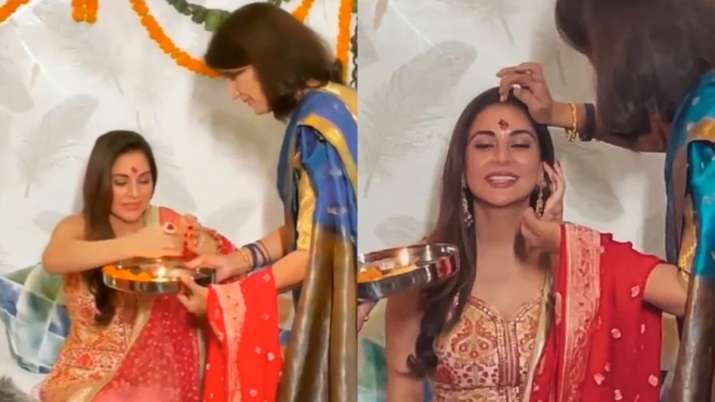 Kundali Bhagya's Preeta aka Shraddha Arya is all smiles at her pre-wedding function; watch video