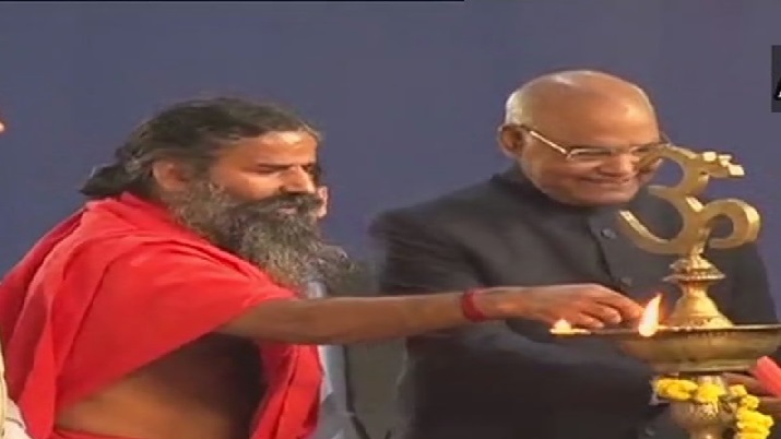 President Ram Nath Kovind attends first convocation ceremony of Patanjali University in Haridwar