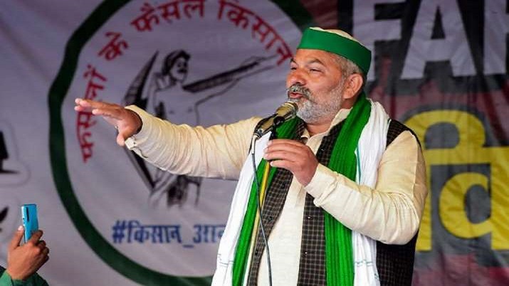 BKU leader Rakesh Tikait