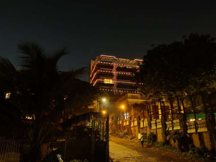 India Tv - Shah Rukh Khan's home Mannat lights up on his birthday eve