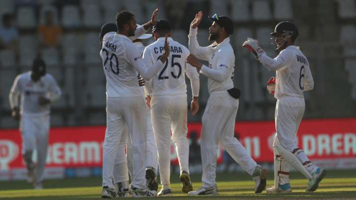 Lingvistik Learner få øje på IND vs NZ 2nd Test, Day 4 Highlights: India win Mumbai Test by 372 runs to  seal Test series | Cricket News – India TV