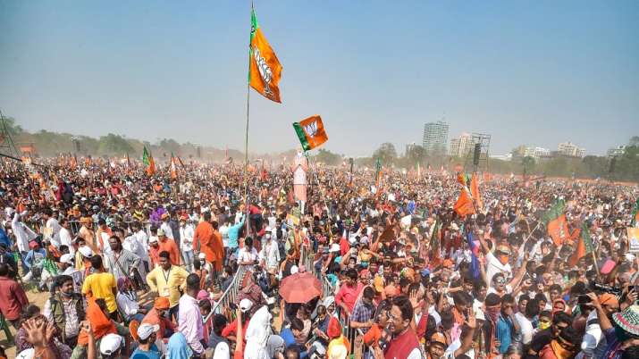 UP Punjab assembly elections 2022 BJP ready for virtual election rallies  Gajendra Shekhawat | Elections News – India TV