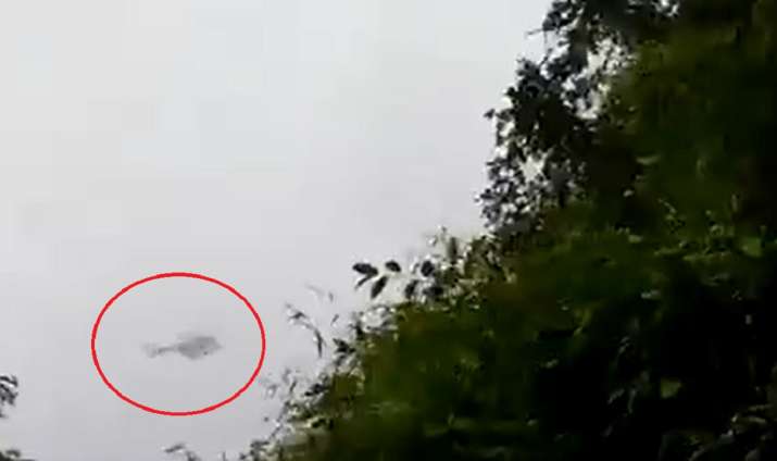 Last video of CDS General Bipin Rawat's chopper that