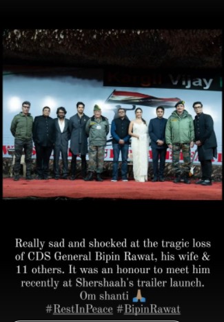 India Tv - CDS Gen Bipin Rawat dies: Salman Khan, Amitabh Bachchan, Kangana Ranaut & others mourn the demise