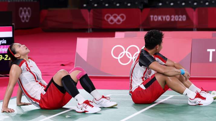 File photo of Indonesia badminton team