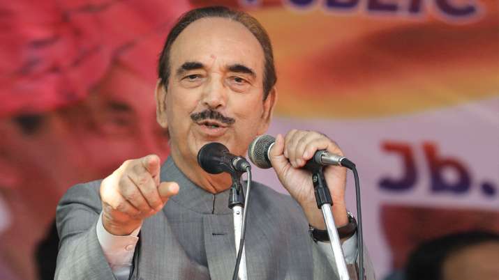 Former J&K chief minister and senior Congress leader Ghulam