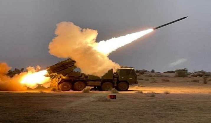 Extended Range Pinaka rocket system successfully test-fired