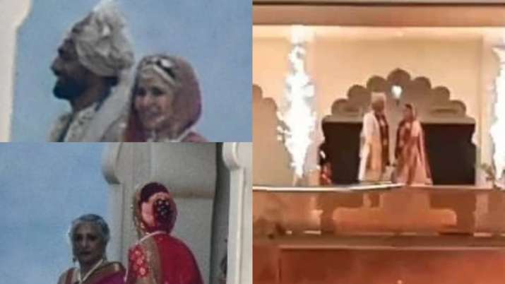 Katrina Kaif-Vicky Kaushal FIRST wedding pics OUT! Newlyweds are a sight to behold | EXCLUSIVE