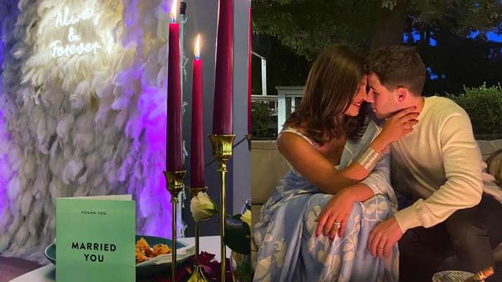 Priyanka Chopra, Nick Jonas' 3rd anniversary celebration was all about flowers, candles & romantic d