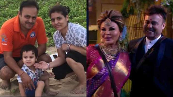 Rakhi Sawant and Ritesh Singh