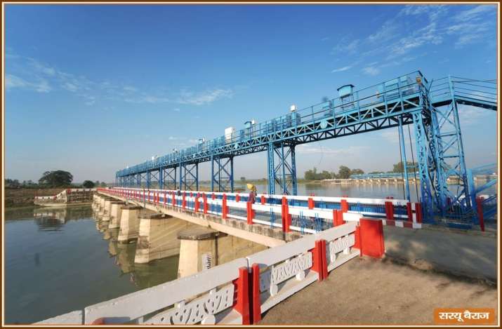 India Tv - The Saryu Nahar National Project has been built with a total cost of more than Rs 9,800 crore