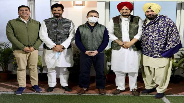 Punjab Congress chief Navjot Singh Sidhu tweets, Sidhu Moosewala, popular Punjabi singer, Rahul gand