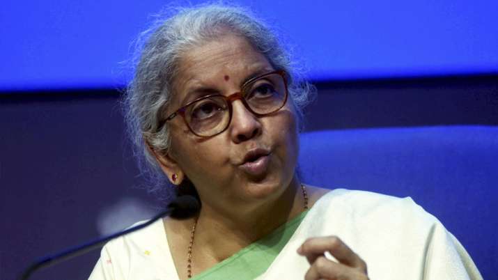 Finance Minister Nirmala Sitharaman 