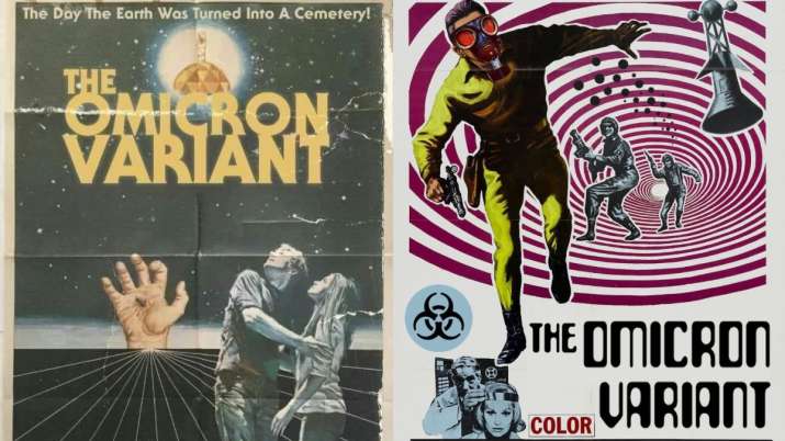 Posters of "The Omicron Variant" movie