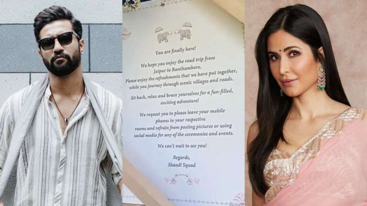 Katrina-Vicky wedding updates: Welcome note for guests goes viral, asks not to share pics