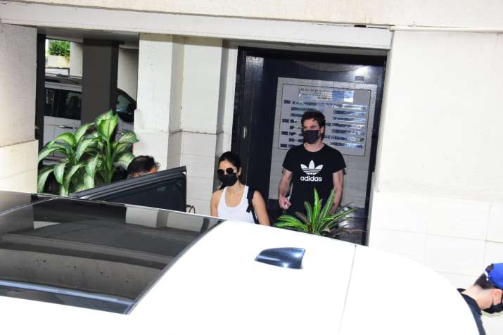 India Tv - Katrina Kaif snapped with her brother