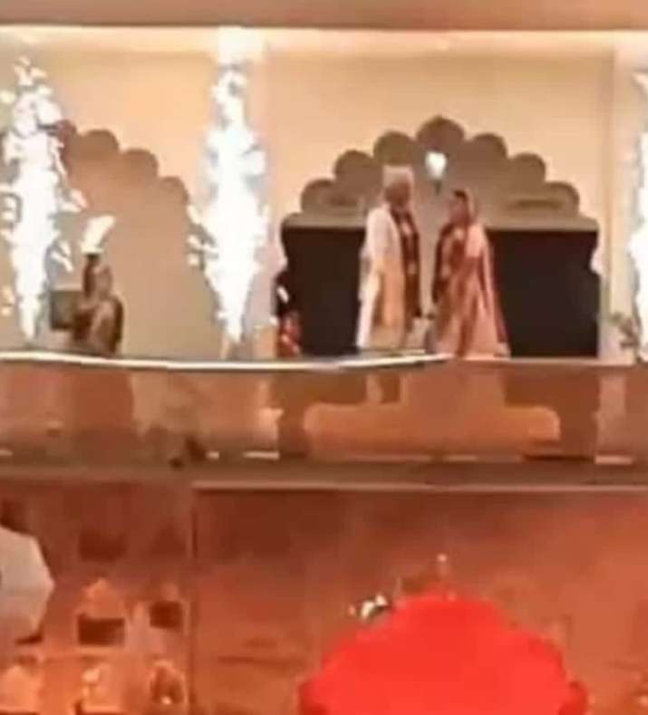 India Tv - Katrina Kaif-Vicky Kaushal FIRST wedding pics